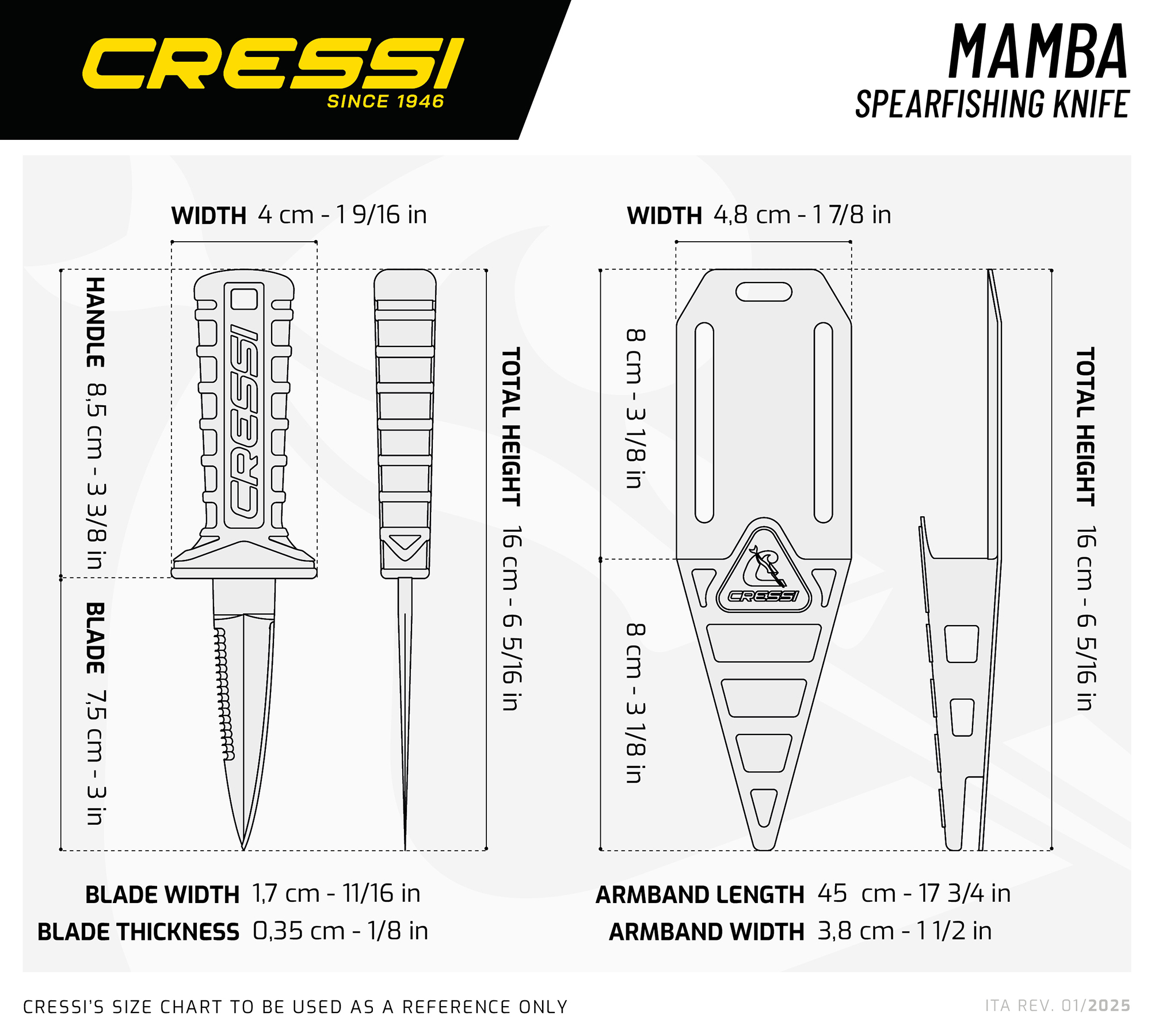 Sizechart